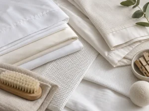 מצעי כותנה מקופלים במרקמים שונים – מדריך בחירה ותחזוקה